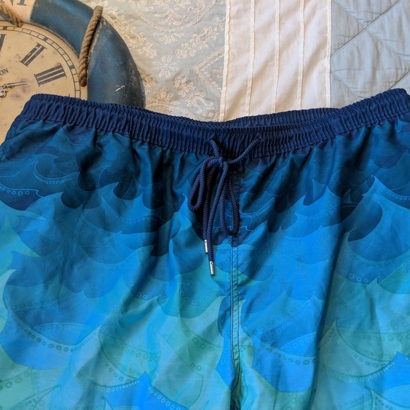 New W/O tags   Nice Swim Trunks Shorts Men's size XXL 2 XL - Picture 2 of 6